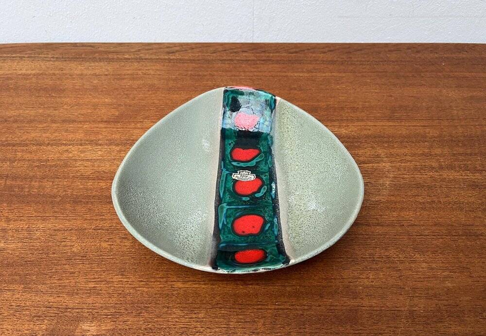 West German ceramic bowl WGP by Jasba, 1960s.