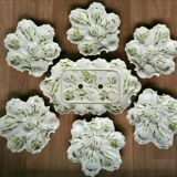 Limoges porcelain oyster service