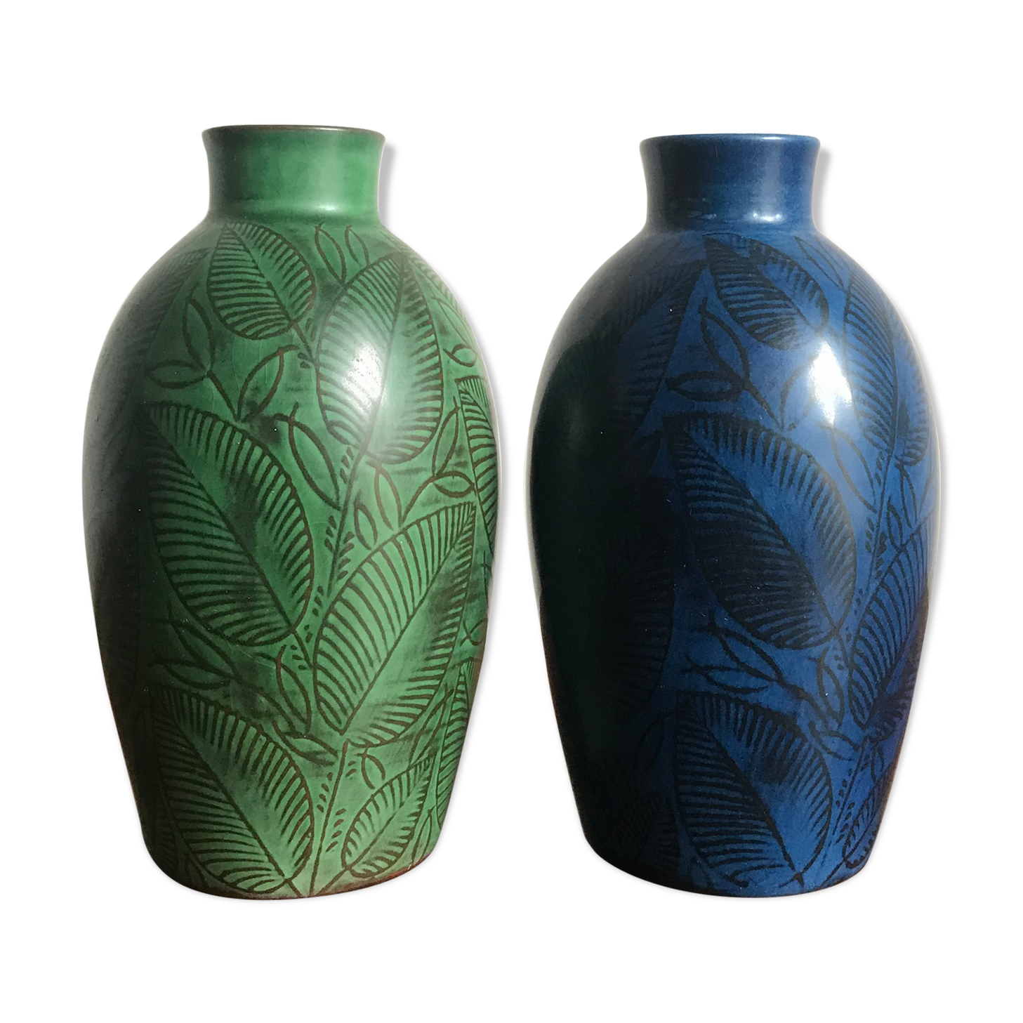 Scandinavian Royal Copenhagen ceramic vases c.a.1945