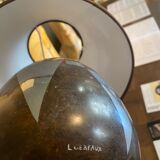 Brassware lamp signed Gerfaux