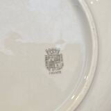 Plat de service creux faïencerie d'Onnaing