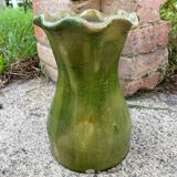 Southwest glazed terracotta vase