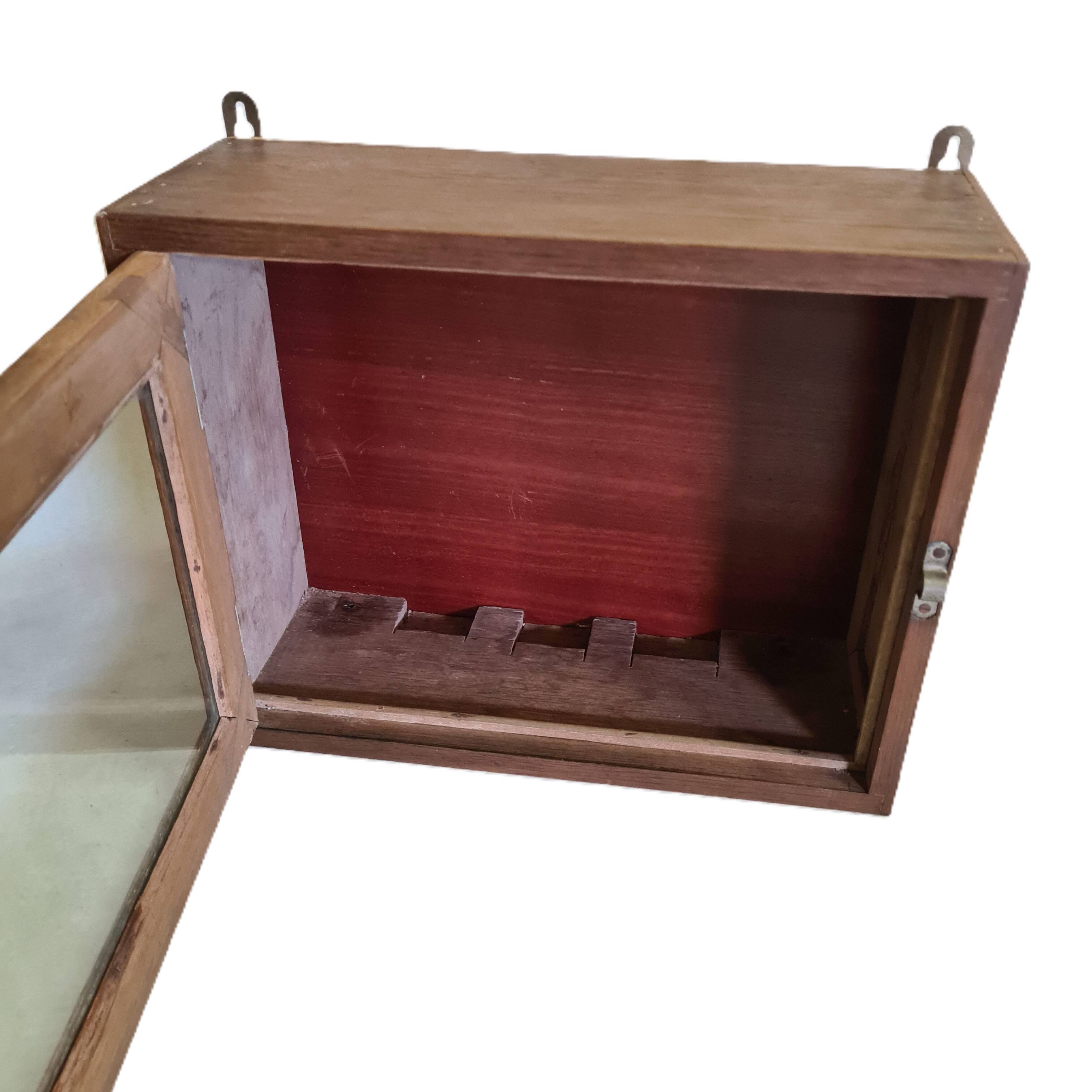 French Oak Display Cabinet, 1st Half 20th Century