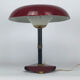 Vintage Italian brass and lacquer table lamp from 50s