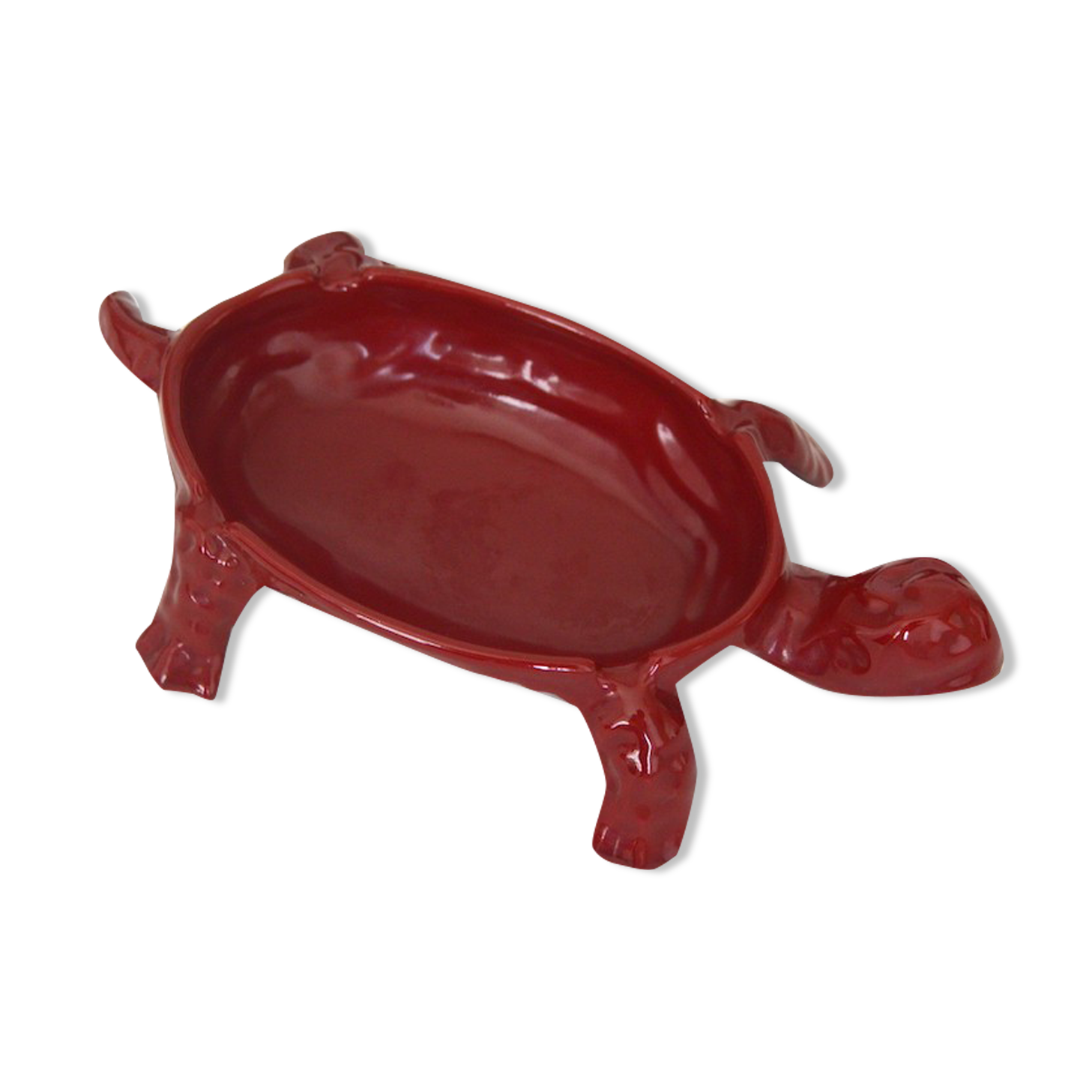 Cast iron turtle ashtray