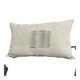 Handmade cushion in vintage fabric, Kilim style.