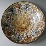 Large ceramic dish Jean-Claude Malarmey Vallauris, circa 1960