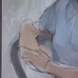 Portrait of a woman from the 60s