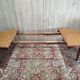 Oval Art Nouveau style dining table