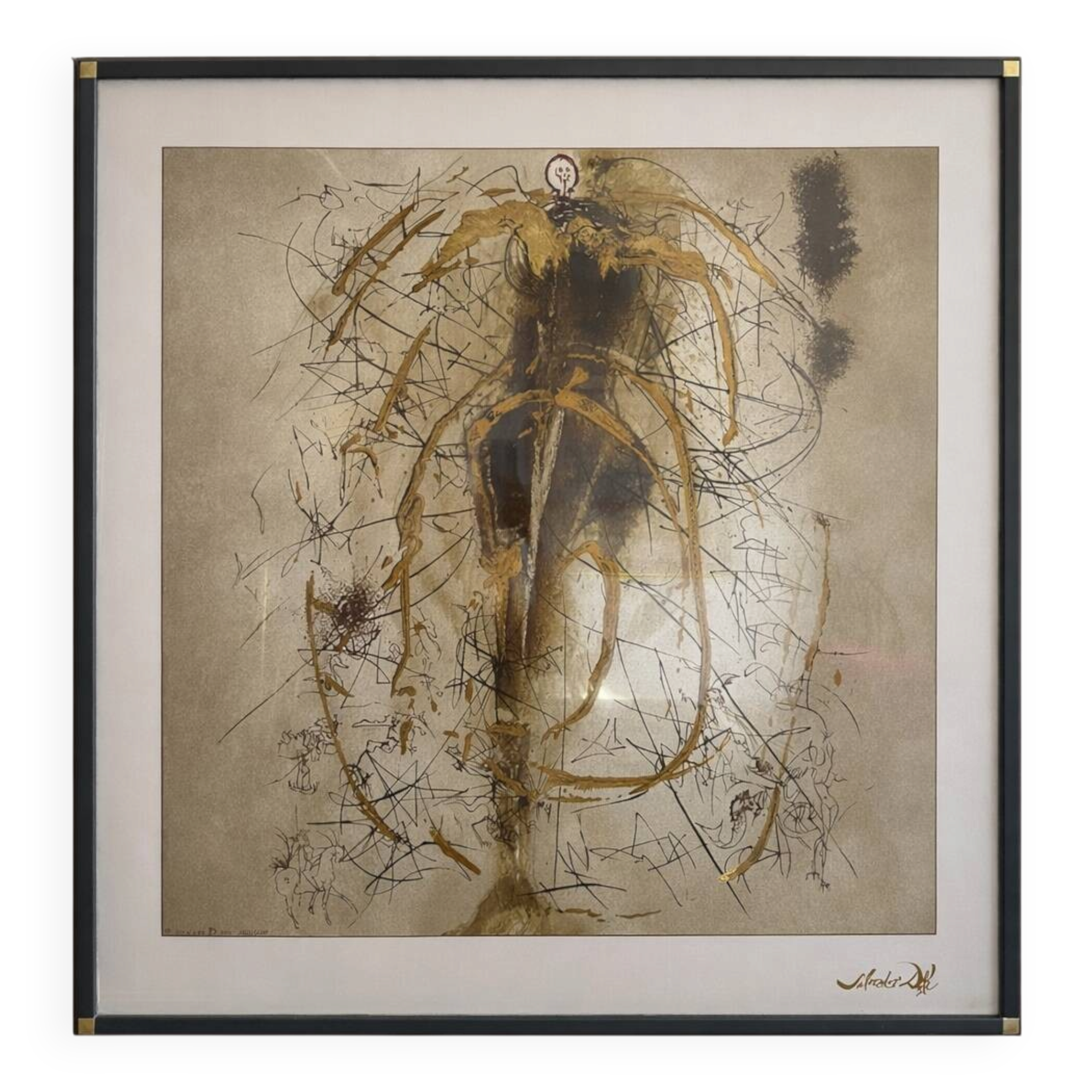 Salvador Dalí – The Angel of Alchemy | Limited Edition Silk Screen Print