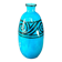 Ovoid ceramic vase with cracked blue glaze – Edmond Lachenal - Art Deco