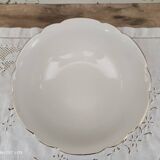 K&G Lunéville Badonviller earthenware bowl Bird-Lyre pattern
