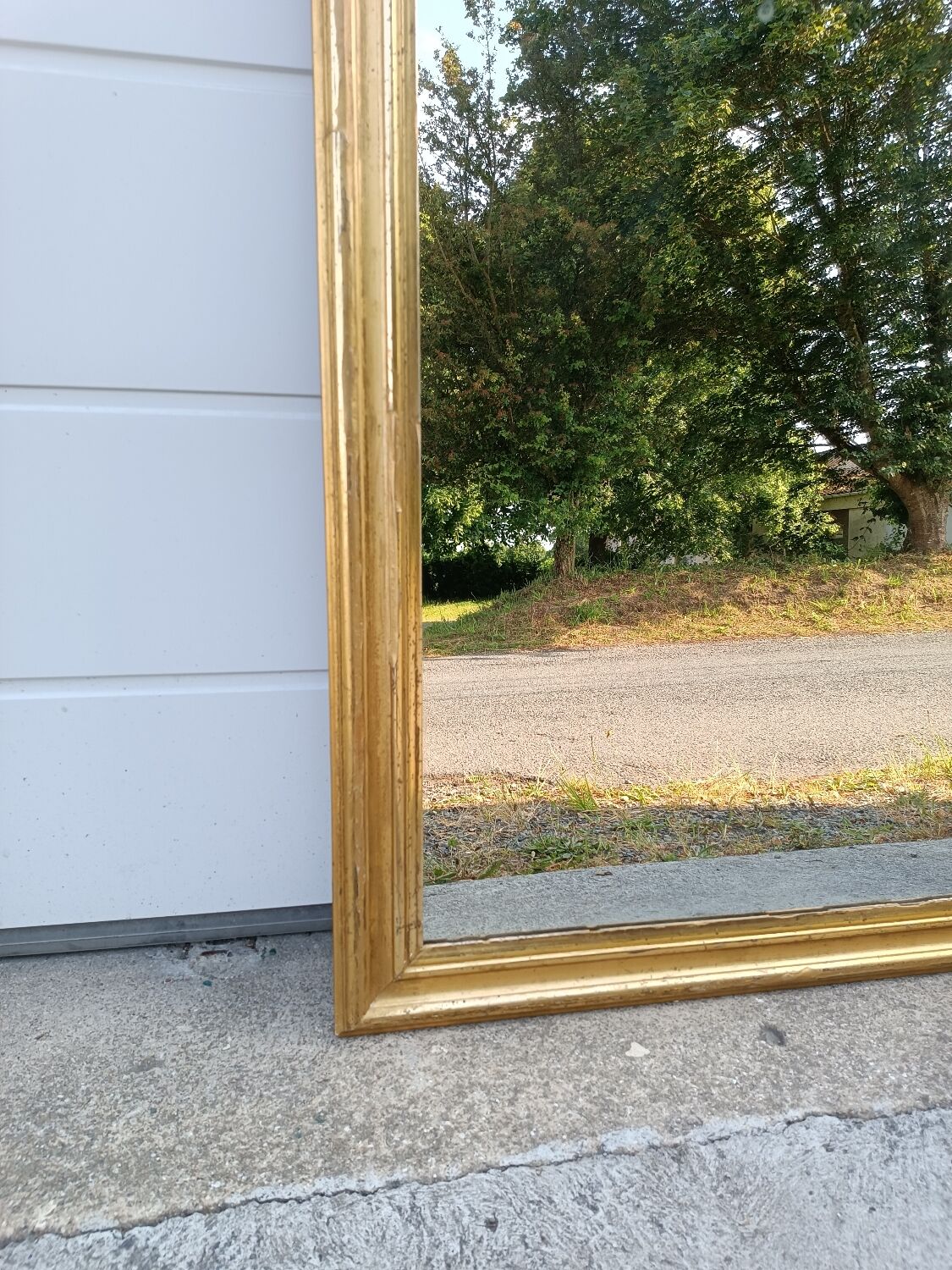 Antique mirror Louis Philippe 135/81 cm