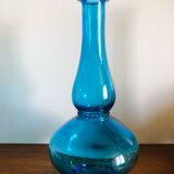Vintage glass decanter Space age midcentury