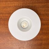 White melamine ashtray, mid-century Swedish design by Gunnar Larson for Gustavsberg, 1960s.