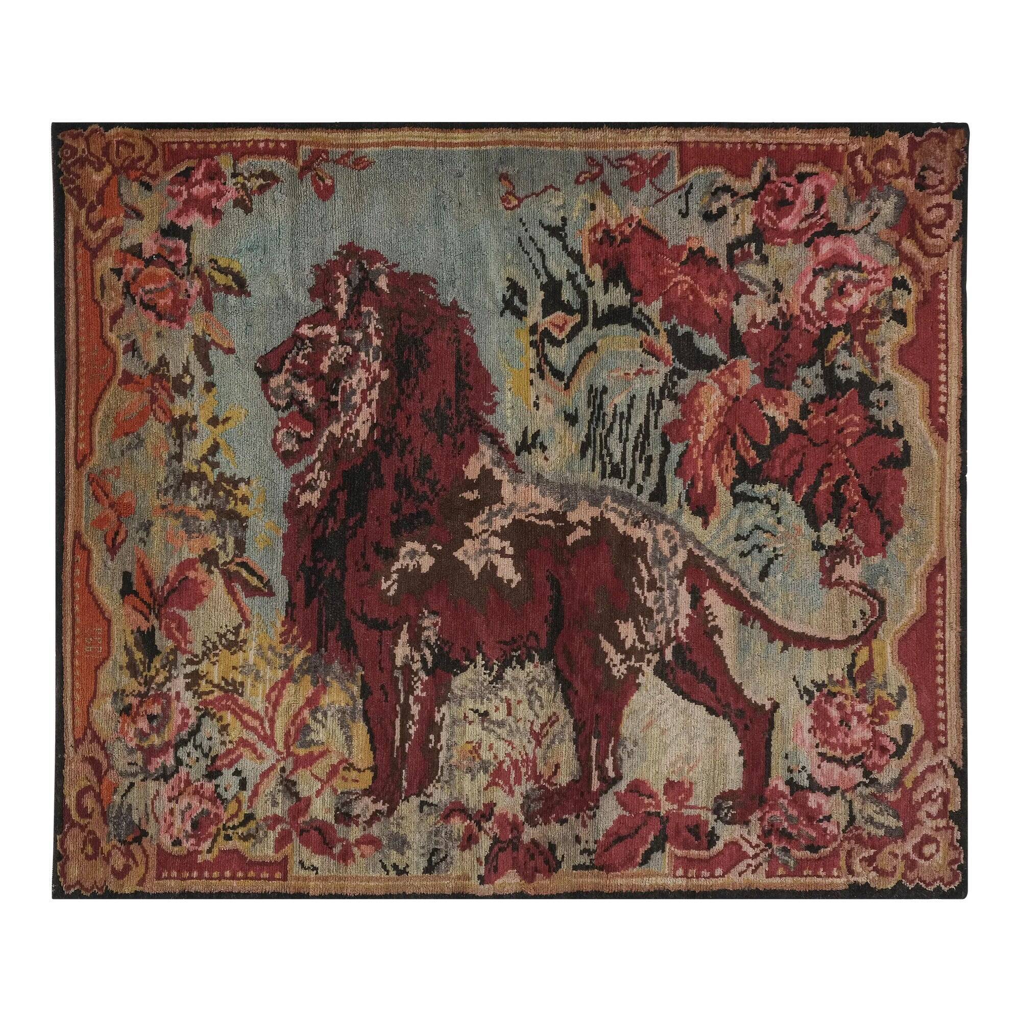 Tapis turc vintage fait main