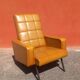 60's compass foot armchair