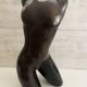 Patinated Bronze Sculpture Statue Signed S. Dali Female Body
