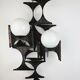 Large brutalist & sculptural wall light by Marc Weinstein, Germany, 1960s
