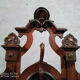 Louis XV oak coat holder