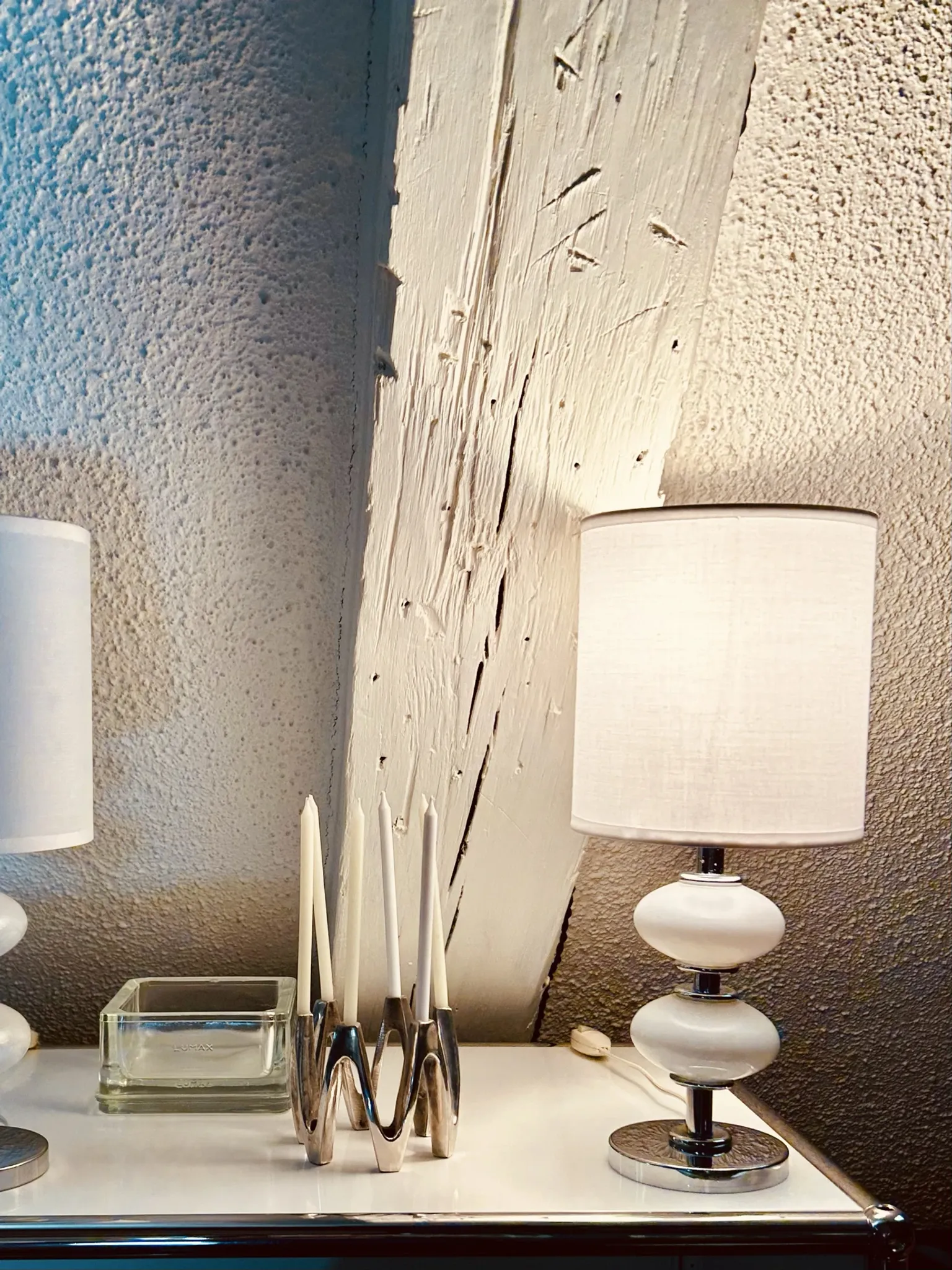Pair of 70's lamps