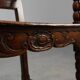 18th Century Liège Armchair in hand carved Oak, Belgium