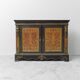 Boulle sideboard vintage French Renaissance style hand-painted 19th century