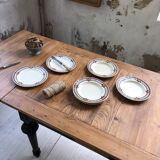7 Creil Montereau plates