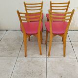 4 vintage Scandinavian chairs