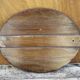 Miroir vintage, miroir mural, miroir ovale, ancien miroir de coiffeuse