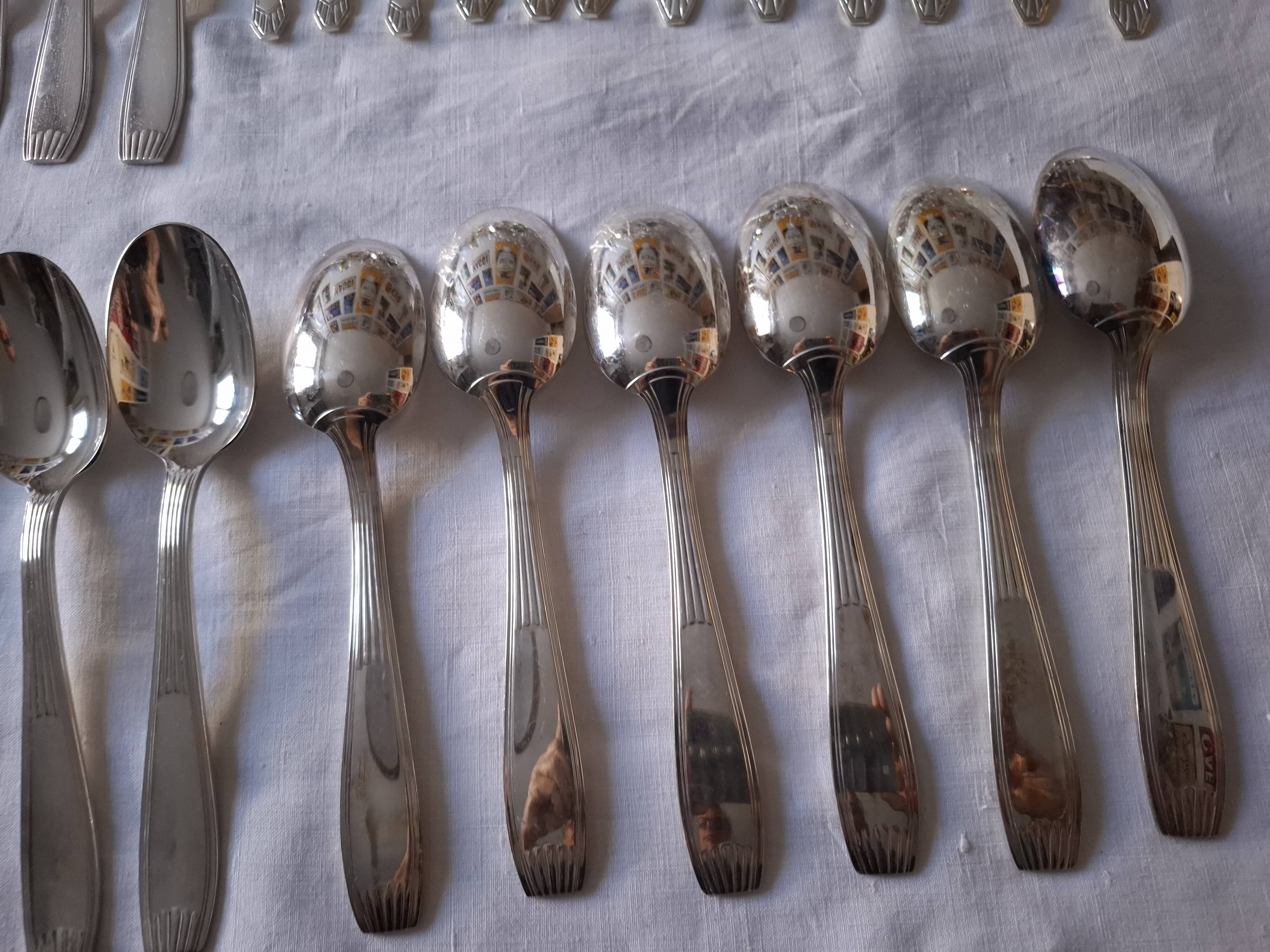 Alfemide christofle 49-piece cutlery set