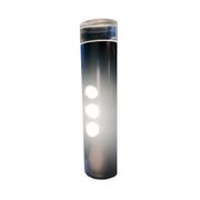 Vintage Cylindrical Lamp • Minimalist Totem • Space Age • 1970
