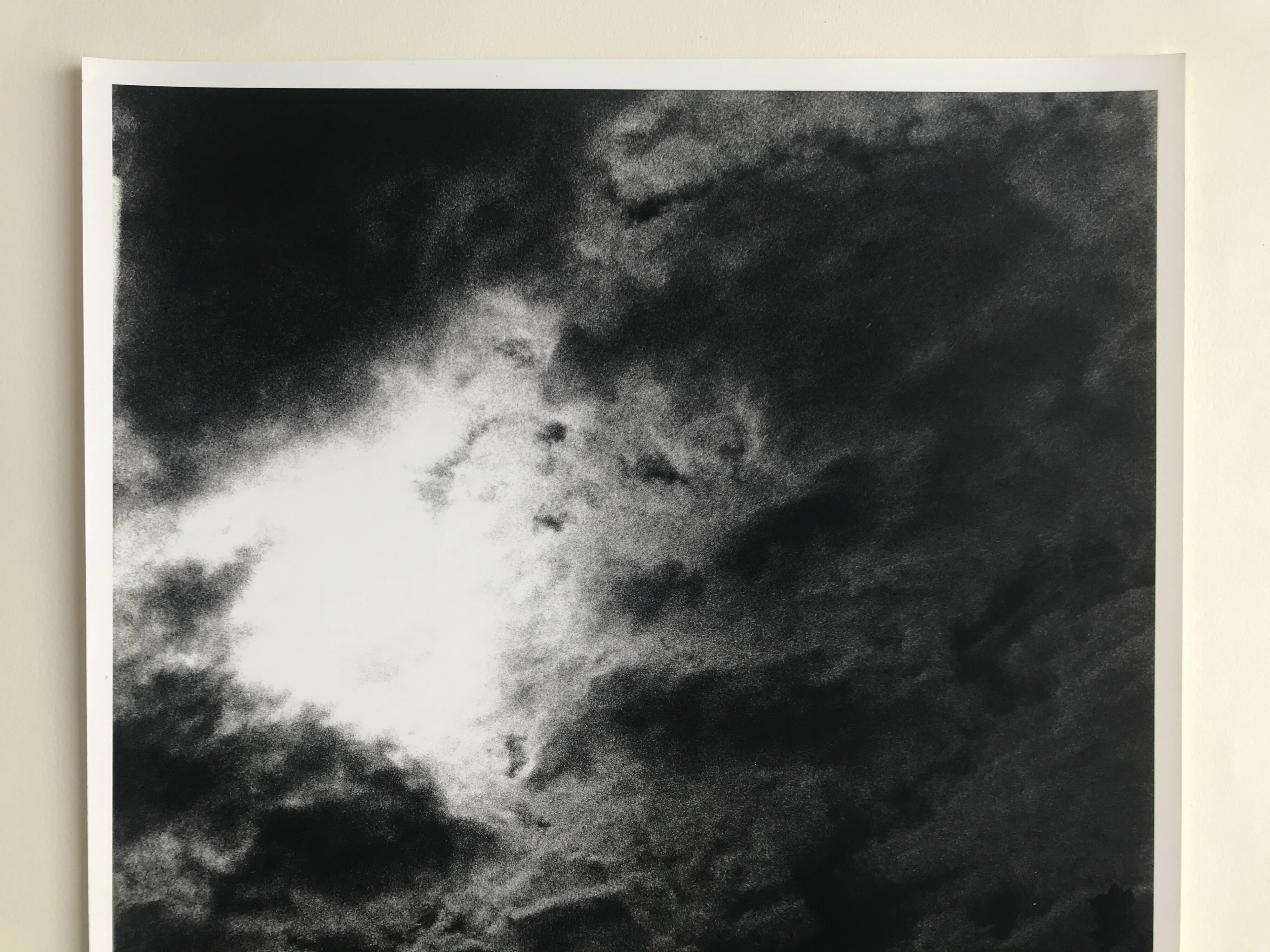 Rosine nusimovici, untitled (cloud ii), c 1980. black and white silver print