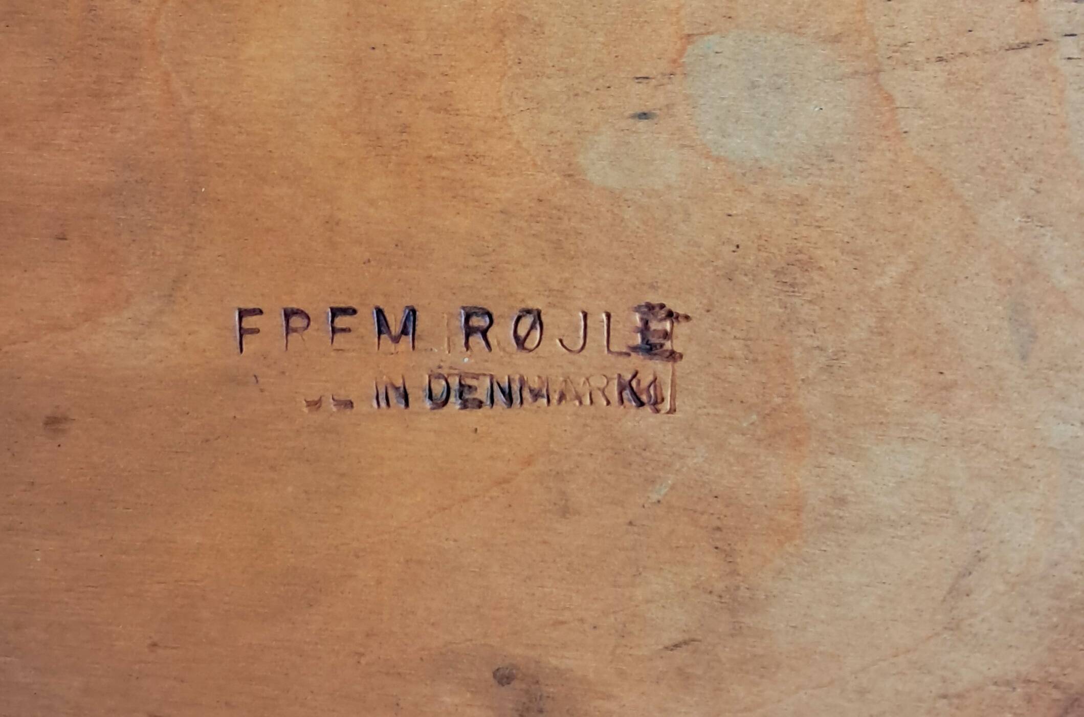 Vintage "Roundette" chair by Hans Olsen for Frem Rjole, Denmark