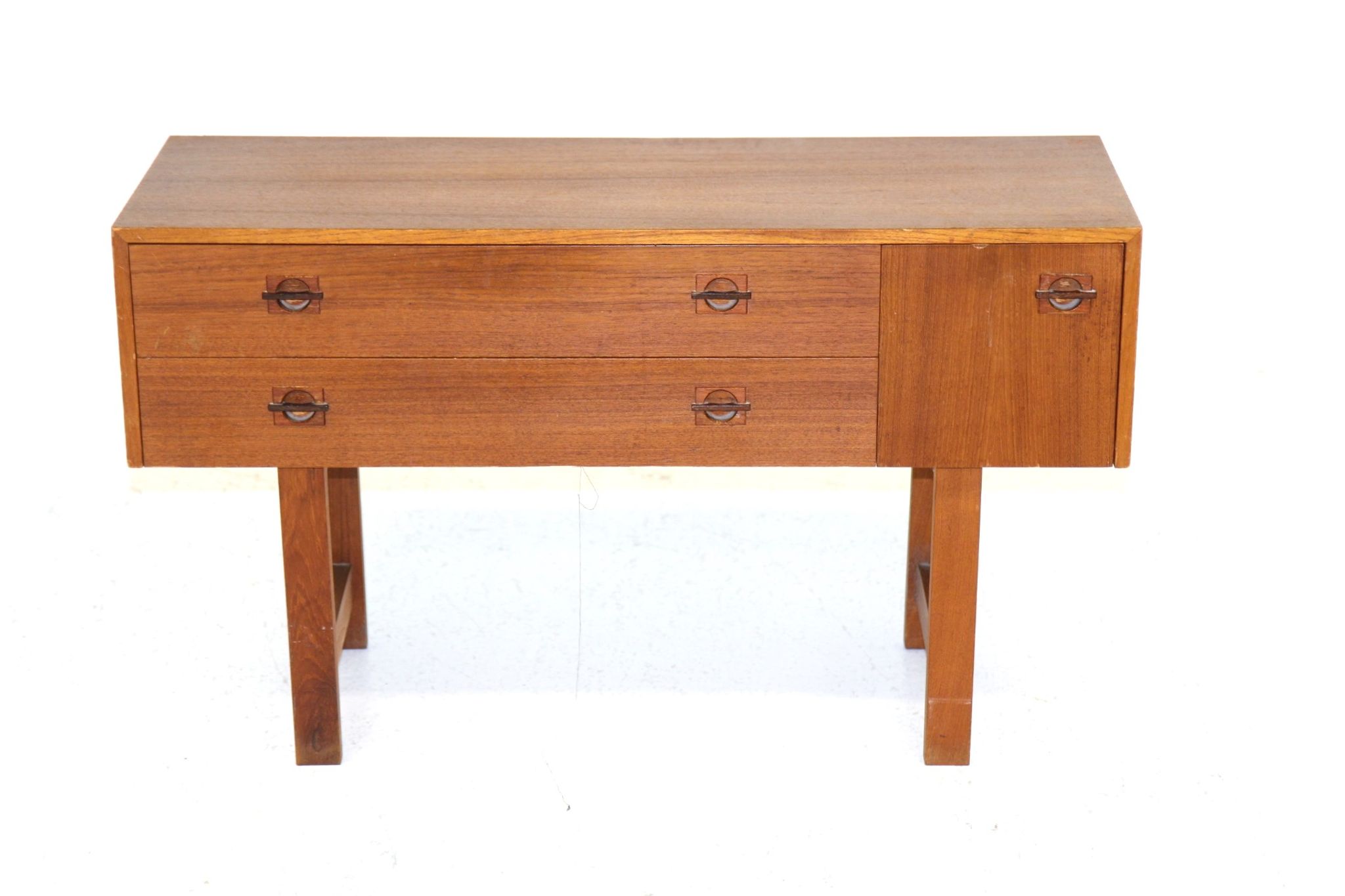 Teak bass chest of drawers, Sweden, 1960