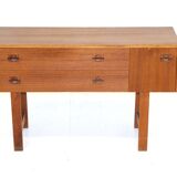 Commode basse en teck, Suède, 1960