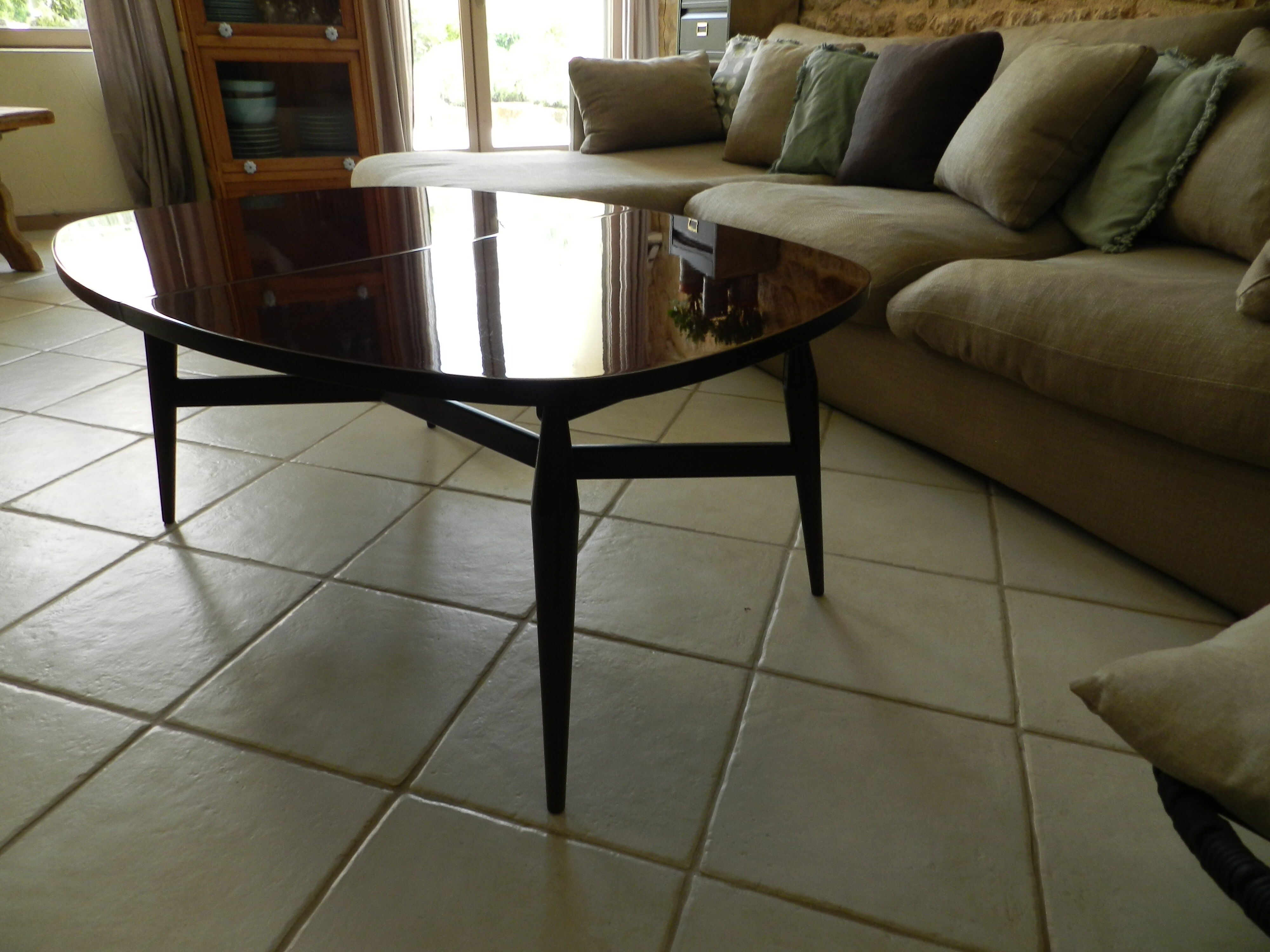 Scandinavian table adjustable and retractable Smørrebrød