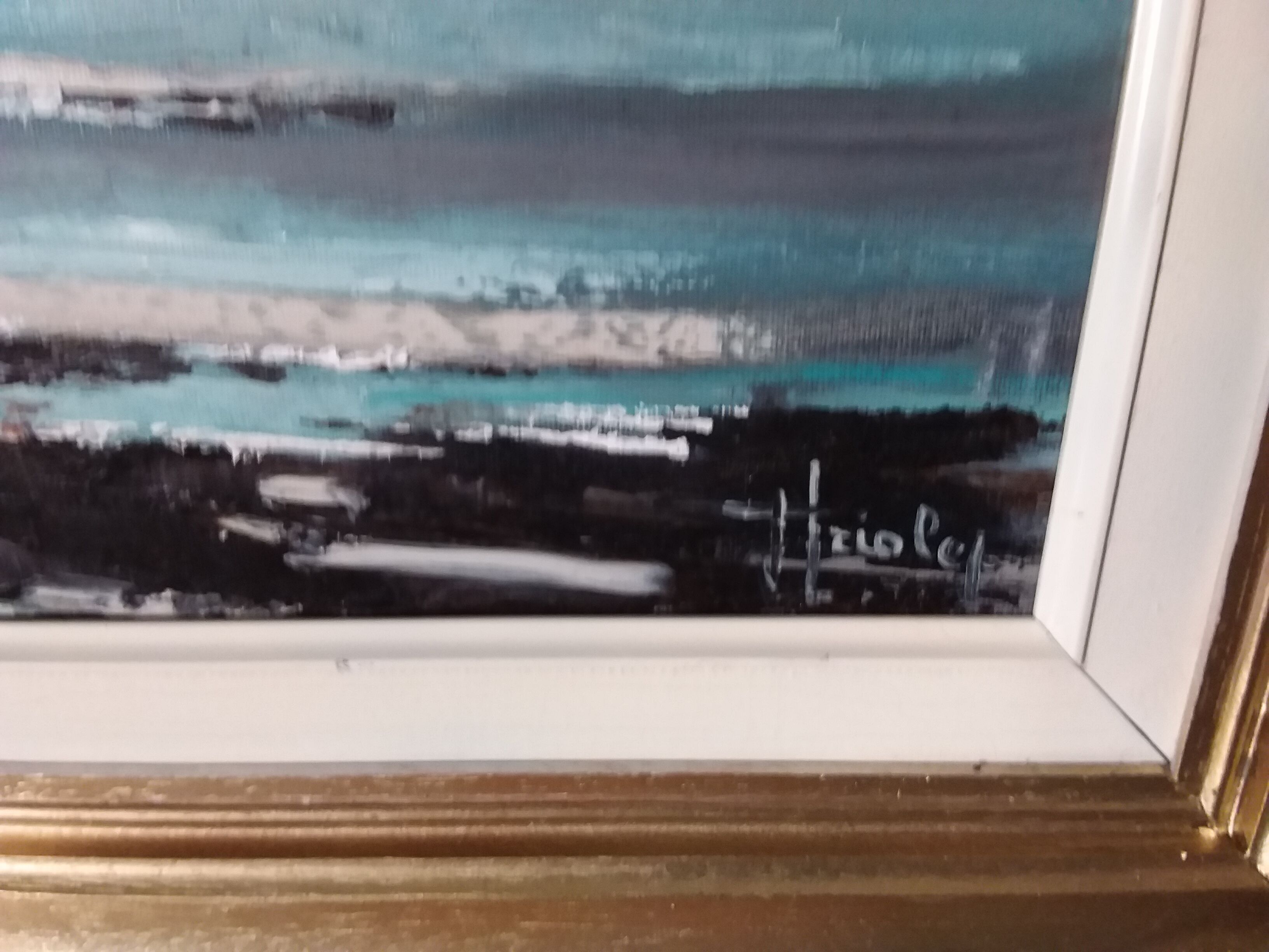 Tableau Jean Triolet port breton