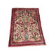 Antique Persian Qum Silk Rug, 77 x 57 cm