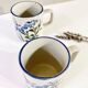Pair of hand-painted Chinese ceramic mugs
