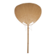 Large-format Uchiwa light fixture designed by Ingo Maurer