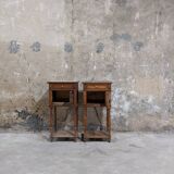 Pair of art deco bedside tables