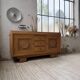 Enfilade storage unit oak Art Deco 1940 Dudouyt