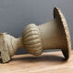 Medici vase in cast iron, celadon green