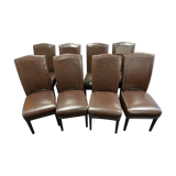 Leather chairs