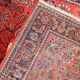 Handmade antique Persian Sarouk rug 3.2' x 5.2' (97cm x 158cm) 1920s
