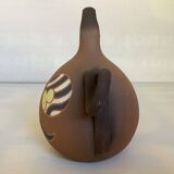 Signed terracotta vase