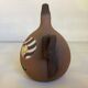 Vase terracotta signé