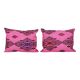 Set of 2 vintage kilim cushion covers 41x61 cm