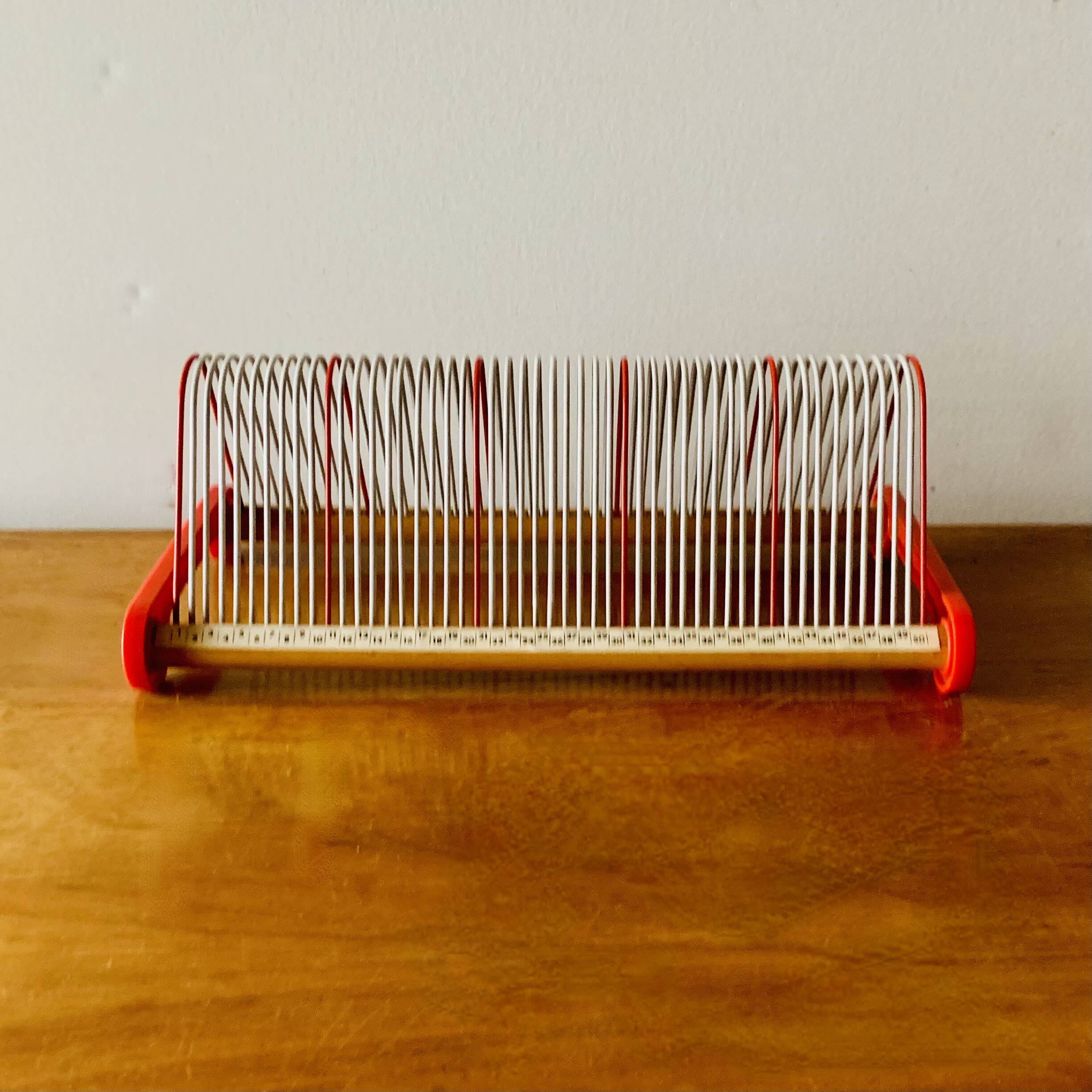 Vintage bec0 record holder for 50 vinyls